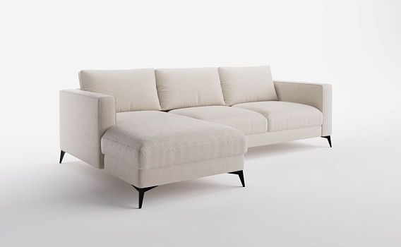 Диван LENNOX COLLAPSE DREAM CORNE, Buckle White - фото № 2