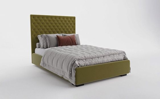 Кровать MAJESTIC, 120 х 200 см, Velutto 69 - фото № 1