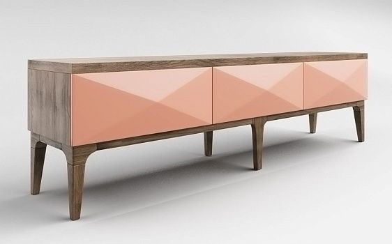 Тумба КОСМО ТРИПЛ, RAL 3012 - фото № 1