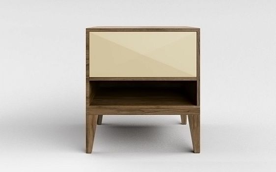 Тумба КОСМО С ящиком, RAL 1015 - фото № 1