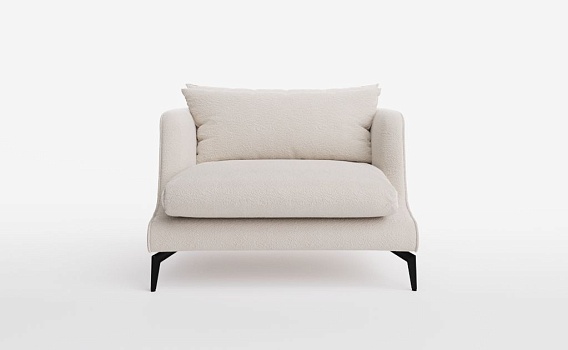 Кресло ДИМЕНШН, Букле Вайт - фото № 2