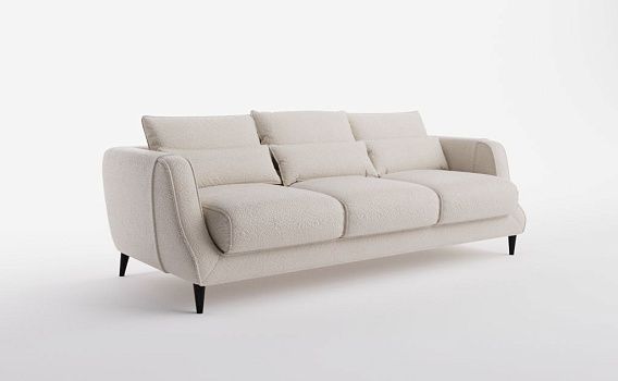 Диван DANTE PLAIN, 260 см, Buckle White - фото № 2