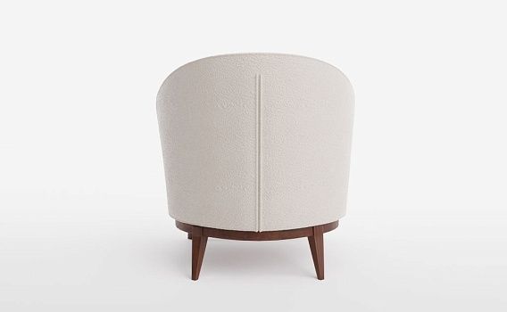 Кресло КОРОНА ПРИМЬЕР, Букле Вайт - фото № 3