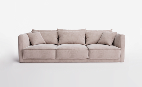 Диван VISION, 240 см, Velutto 07 - фото № 1