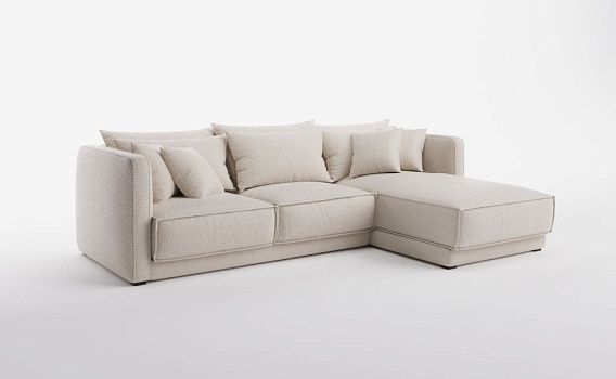 Диван VISION CORNE, Buckle White - фото № 2