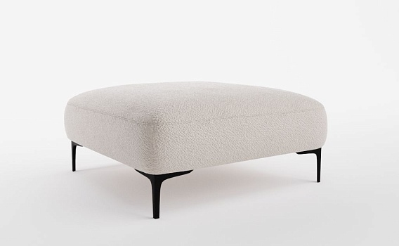 Пуф НЕСТА СИМПЛ, Buckle White - фото № 1