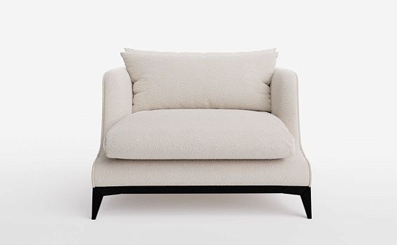 Кресло ДИМЕНШН ПРЕМИУМ, Букле Вайт - фото № 2