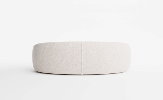 Диван TOKIO, 235 см, Buckle White - фото № 3