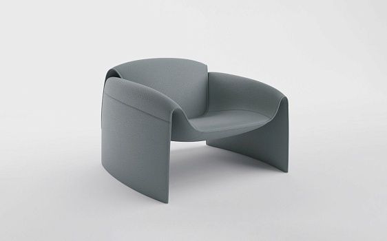 Кресло КЛАБ, Мадрас Грей - фото № 1