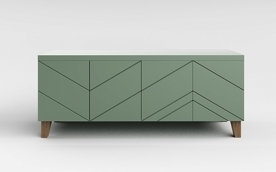Комод МЕДЖИК ЛОНГ, RAL 7033 - фото № 1