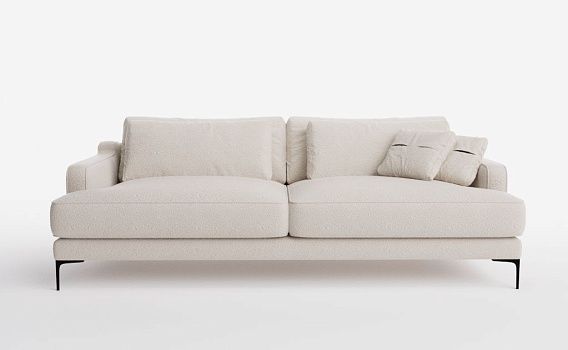 Диван JET, 226 см, Buckle White - фото № 1