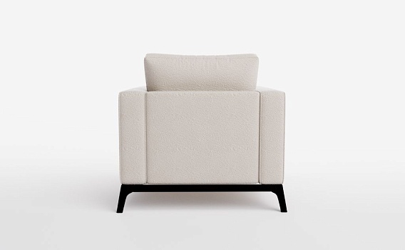 Кресло ЛЕННОКС ПРЕМИУМ, Букле Вайт - фото № 3