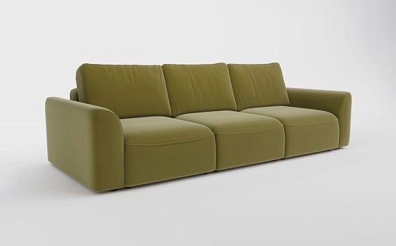 Диван BOSTON TRIPLE, 300 см, Velutto 69 - фото № 3
