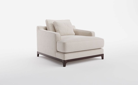 Кресло ДЖЕТ, Букле Вайт - фото № 1