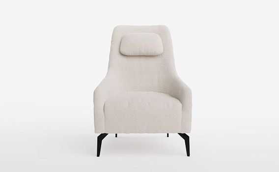 Кресло ДИАВАЛЬ, Букле Вайт - фото № 2