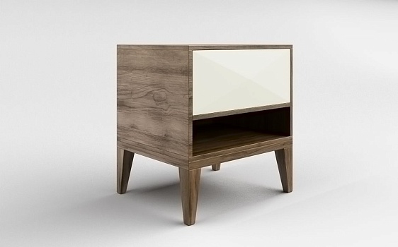 Тумба КОСМО С ящиком, RAL 9002 - фото № 2