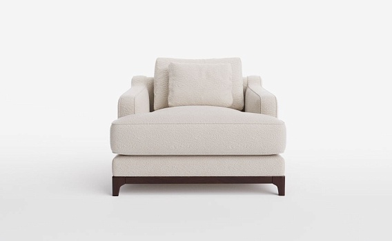 Кресло ДЖЕТ, Букле Вайт - фото № 2