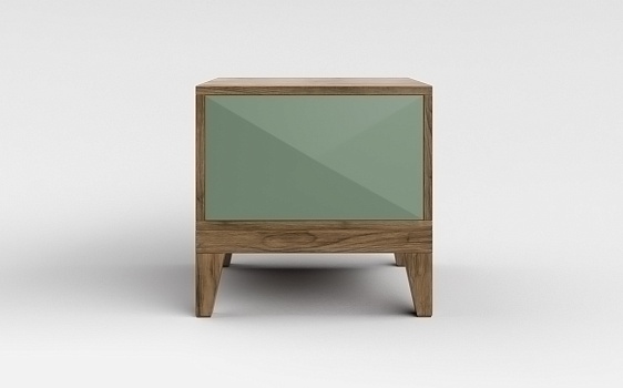 Тумба КОСМО ХС ВУД, RAL 7033 - фото № 1