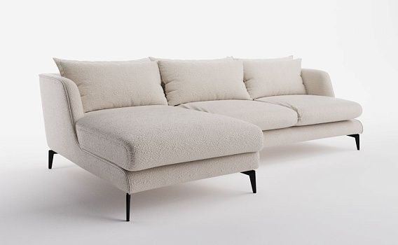 Диван DIMENSION CORNE, Buckle White - фото № 2