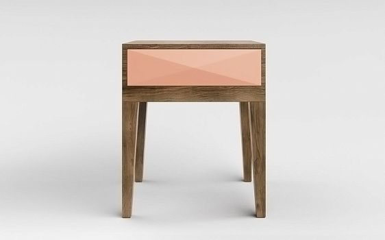 Тумба КОСМО С ВУД, RAL 3012 - фото № 1