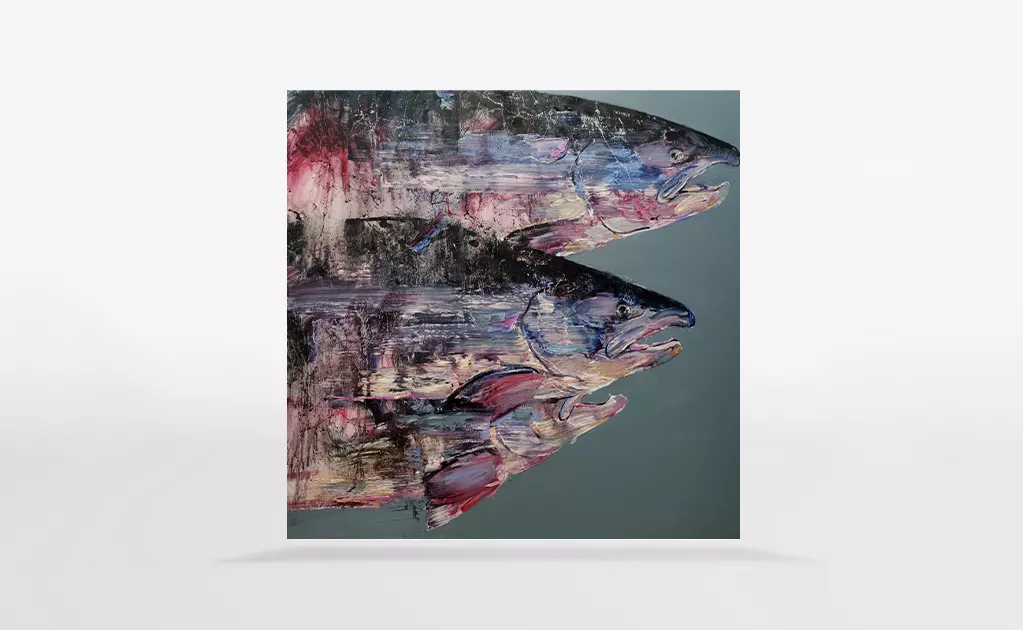 Картина "Кета" - фото № 1