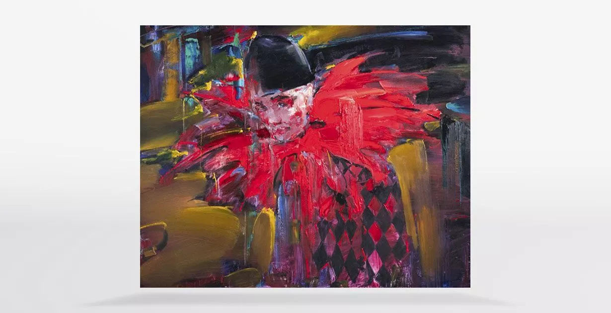 Картина "Мой Арлекин" - фото № 1