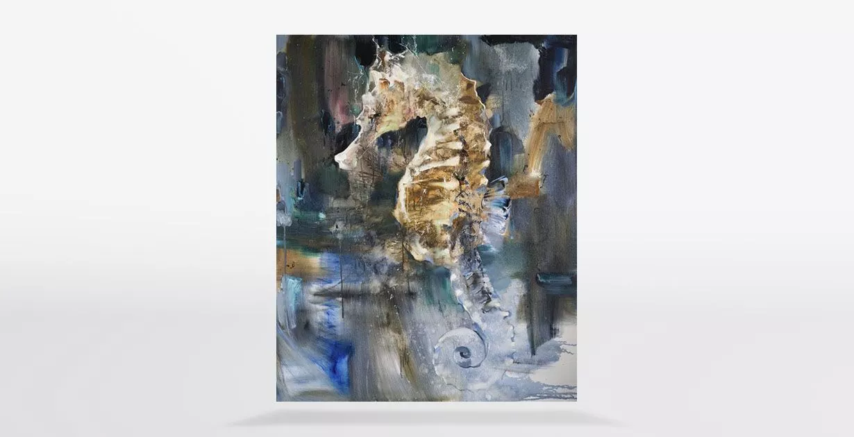 Картина "Морской конек" - фото № 1