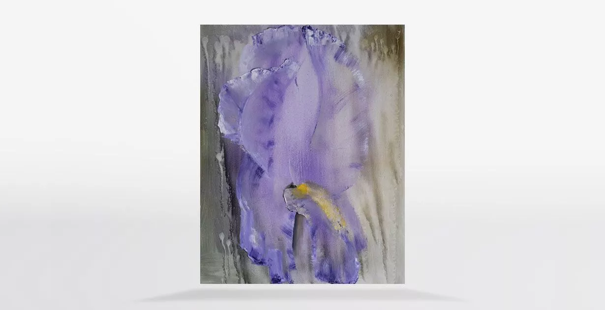 Картина "Аметисовый ирис" - фото № 1